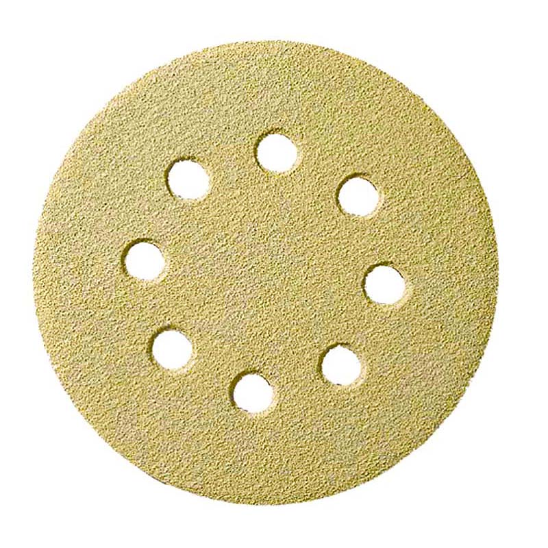 Klingspor 400 Grit 5in 8-Hole Hook & Loop PS 33 CK Sanding Discs - 10pk