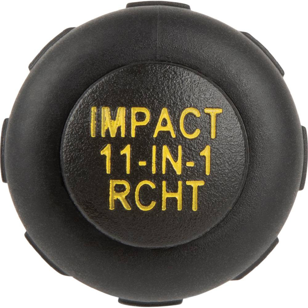 Klein Tools 32500HDRT 11-in-1 Ratcheting Impact Multi-Bit Screwdriver / Nut Driver