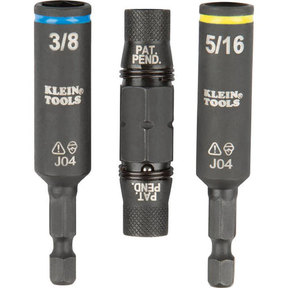Klein Tools 32500HDRT 11-in-1 Ratcheting Impact Multi-Bit Screwdriver / Nut Driver