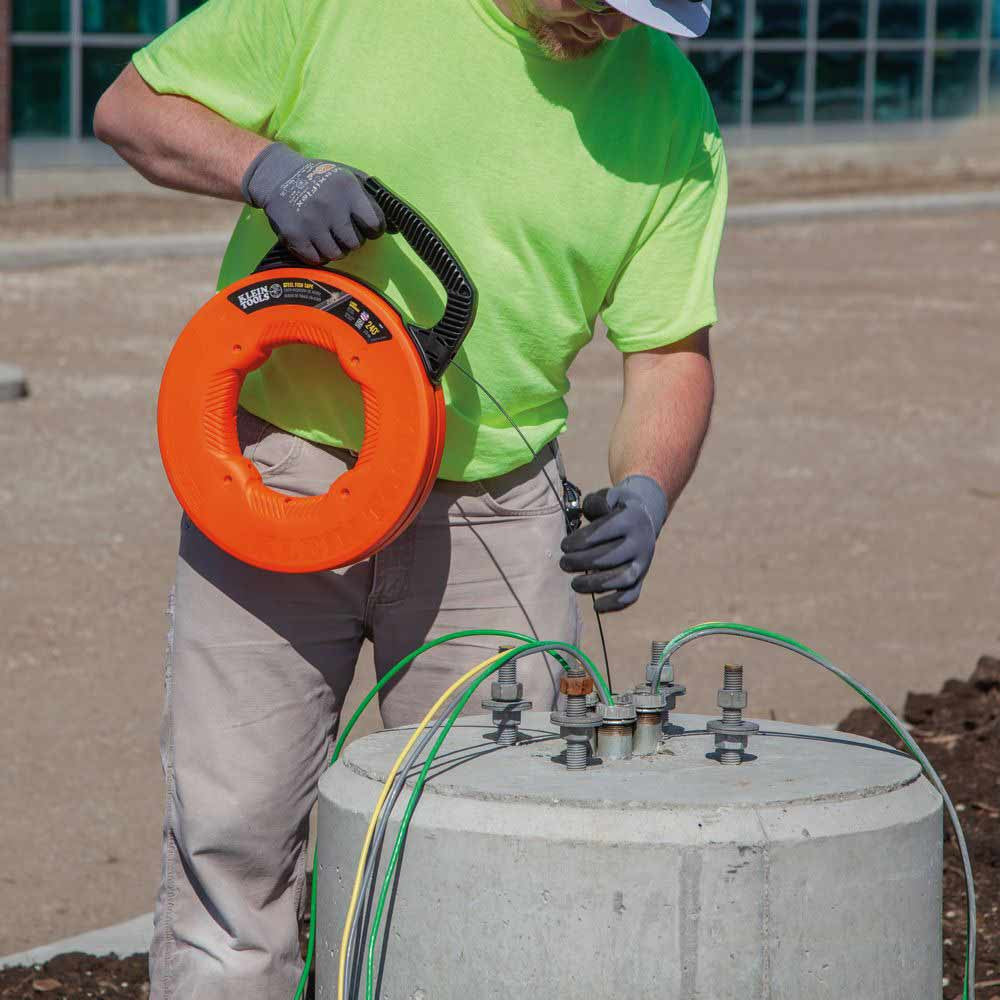 Klein Tools 240 ft. Steel Fish Tape