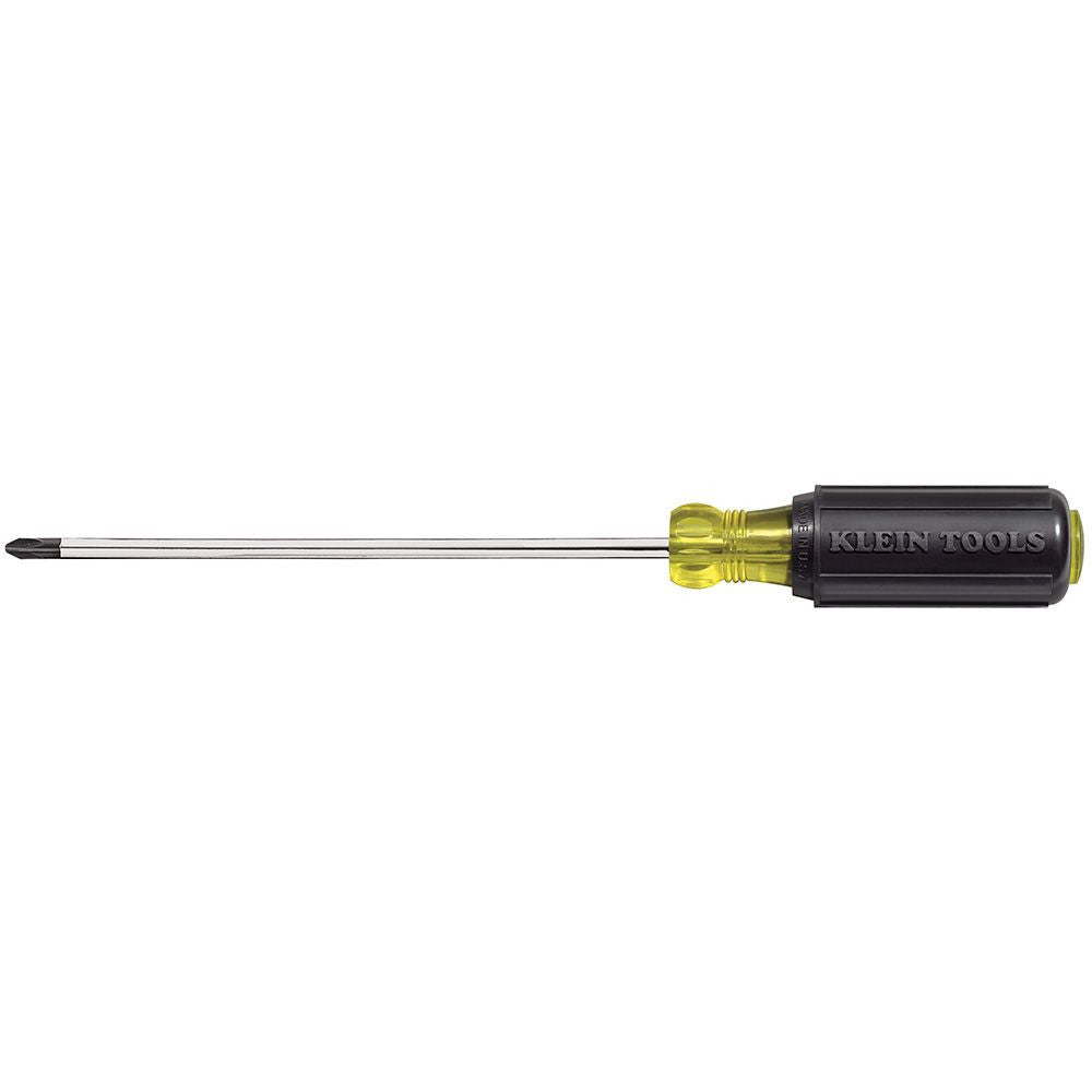 Klein Tools 603-7 #2 Phillips Tip Screwdriver - 7-Inch Round-Shank