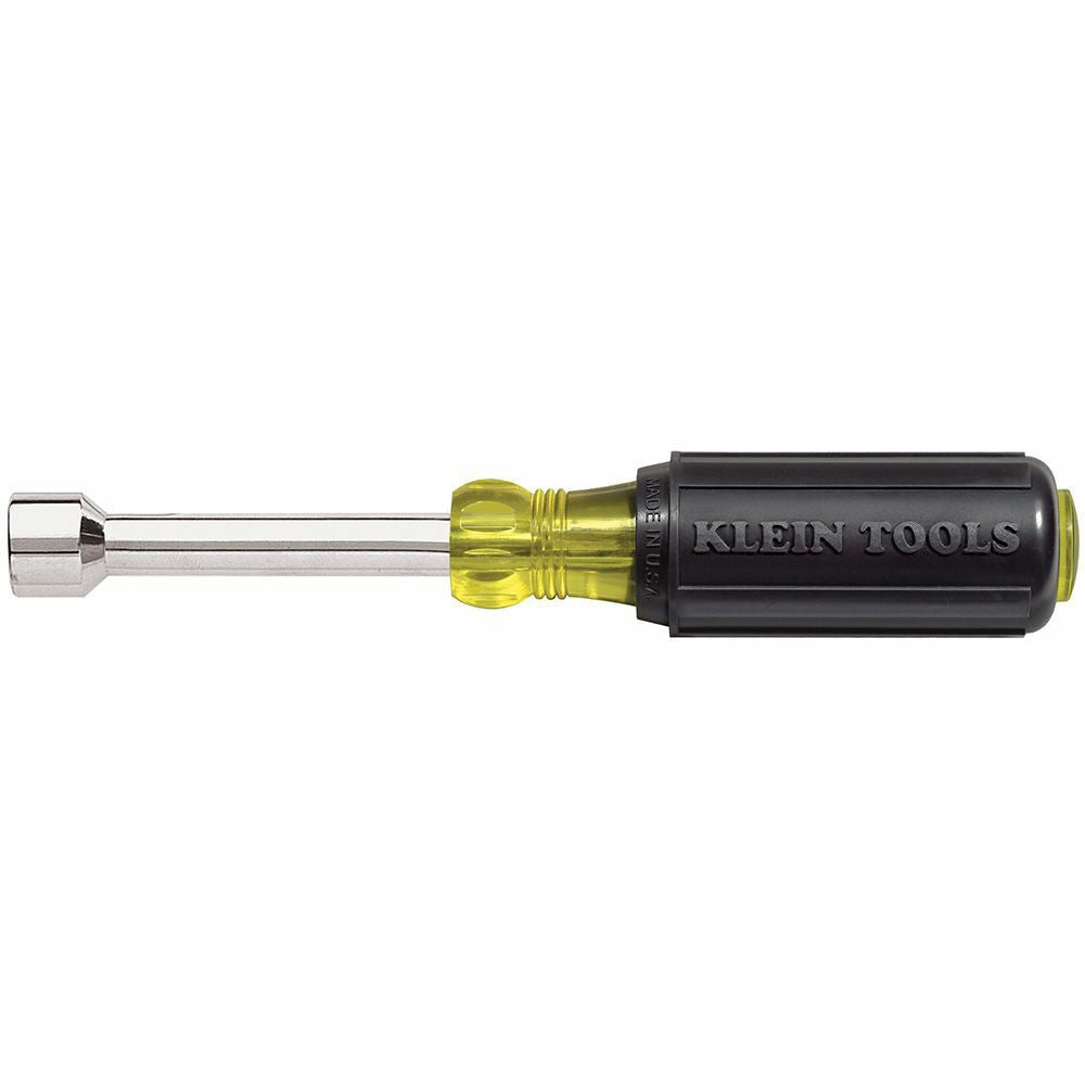 Klein Tools 630-1-4 1/4 Inch Nut Driver - 3 Inch Hollow-Shaft