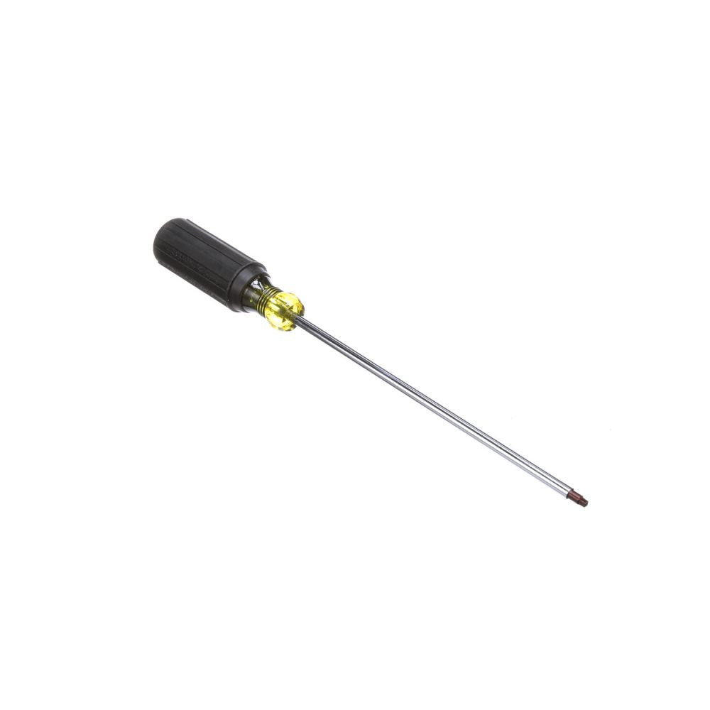 Klein Tools 666 #2 Square-Recess Tip Screwdriver - 8-Inch Round-Shank