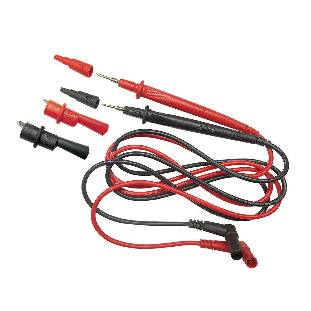 Klein Tools 69410 Replacement Test Lead Set for Meters with Right Angle Inputs