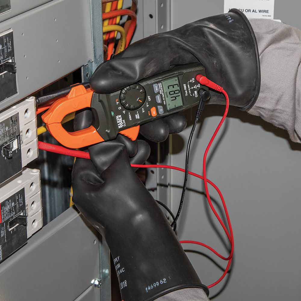 Klein Tools CL220 400 Amp Digital Clamp Meter - AC Auto-Ranging with Temp