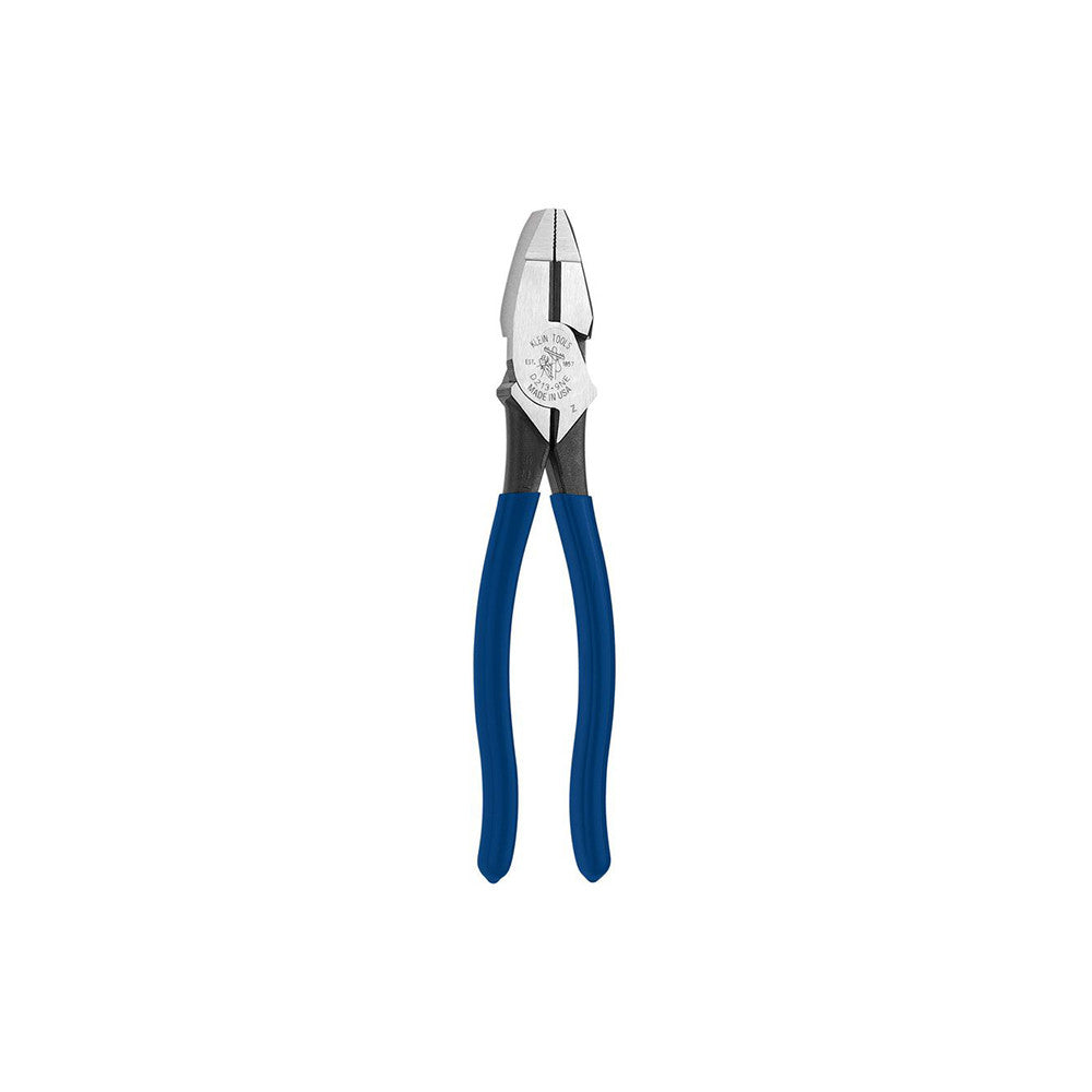 Klein Tools D213-9NE 9 inch High-Leverage Side-Cutting Pliers - New England Nose