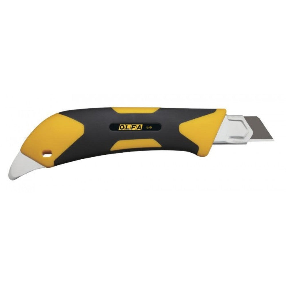 OLFA 18mm Fibreglass-Reinforced Rubber Grip Utility Knife