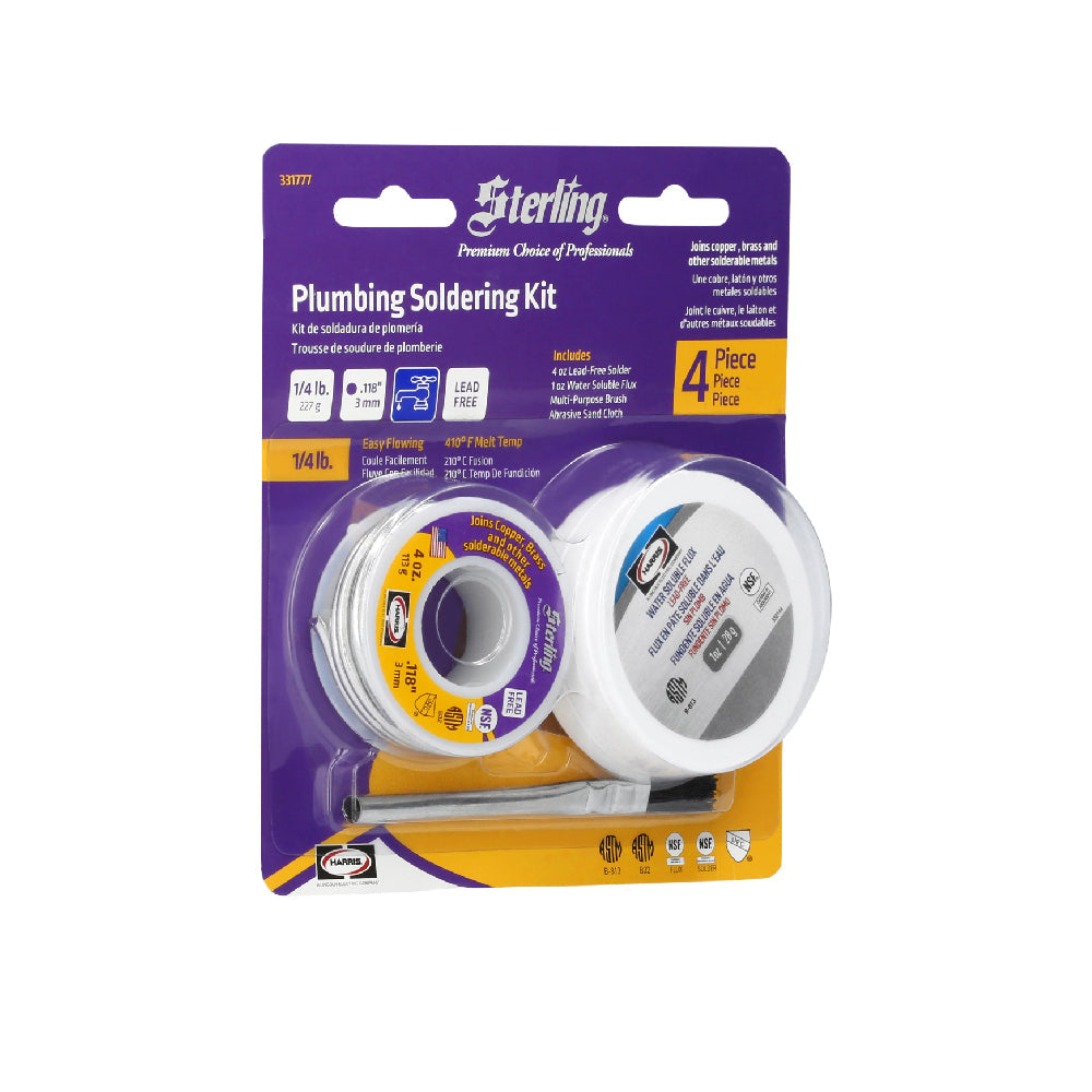 Harris 3pc Plumbing Solder Kit
