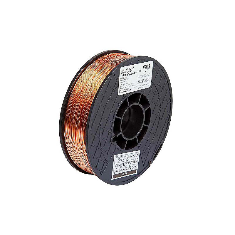 Lincoln Electric ER70S-6 .035in S-6 Mild Steel MIG Welding Wire - 12.5lb Spool