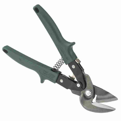 Malco 10 inch Max 2000 M2007 Offset Compound Action Right Cut Aviation Snips