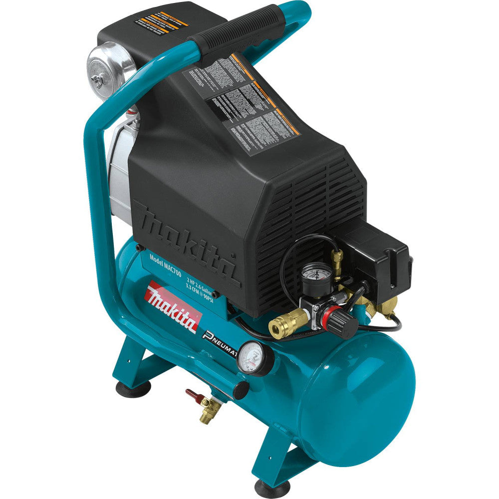 Makita MAC700 12.4 Amp 2 HP Big Bore 2.6 Gallon Air Compressor