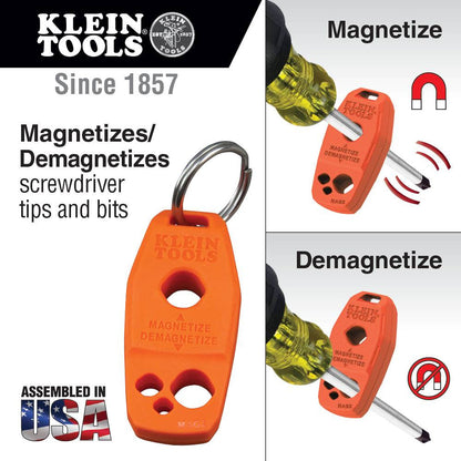 Klein Tools MAG2 Magnetizer / Demagnetizer showing features