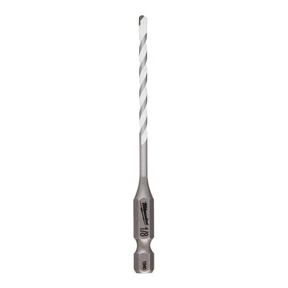 Milwaukee 48-20-8880 SHOCKWAVE 1/8 Inch x 3-1/2 Inch Carbide Multi-Material Drill Bit