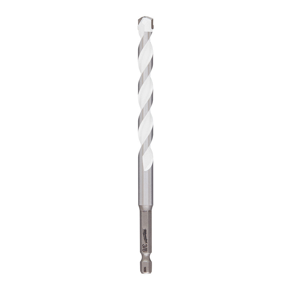 Milwaukee 48-20-8890 SHOCKWAVE 3/8 Inch x 6 Inch Carbide Multi-Material Drill Bit