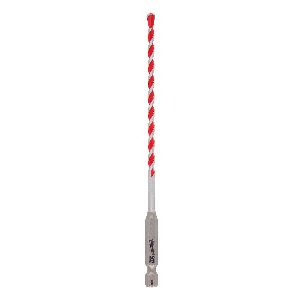 Milwaukee 48-20-9001 SHOCKWAVE 5/32-inch x 4-inch x 6-inch Carbide Hammer Drill Bit