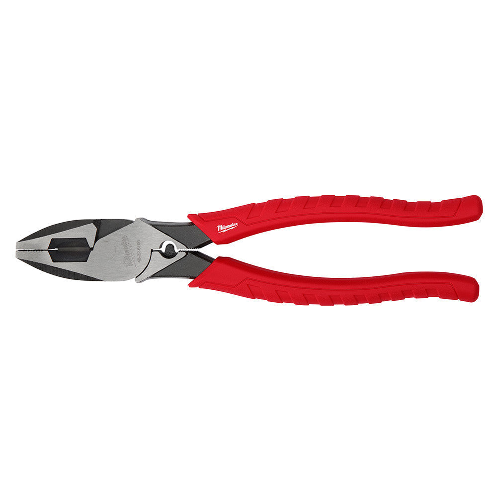 Milwaukee 48-22-6100 9-inch Comfort Grip High Leverage Lineman foots Pliers with Crimper