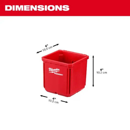 Milwaukee 48-22-8062 2pc Bin Set for PACKOUT Storage