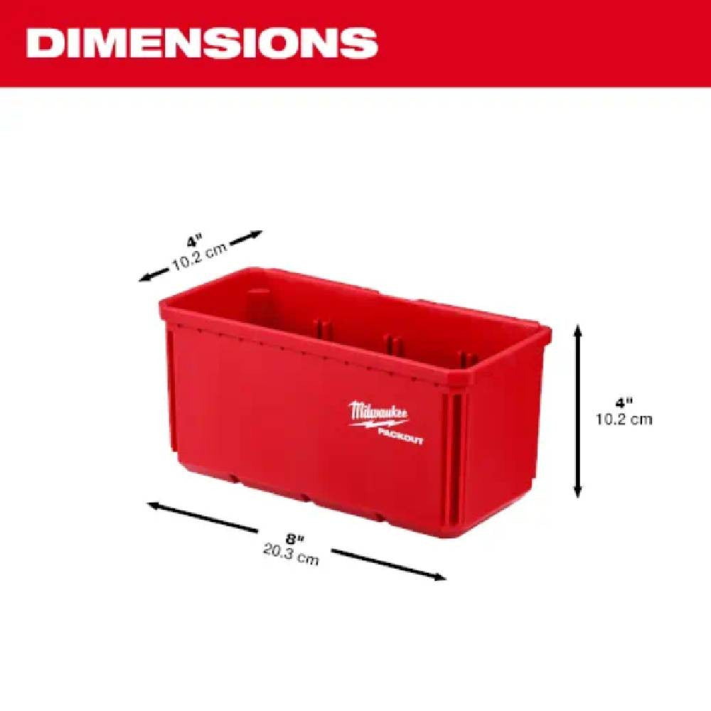Milwaukee 48-22-8063 2pc Large Bin Set for PACKOUT Storage