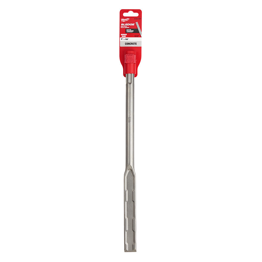 Milwaukee 48-62-4252 1 inch x 16 inch SDS MAX SLEDGE Flat Chisel