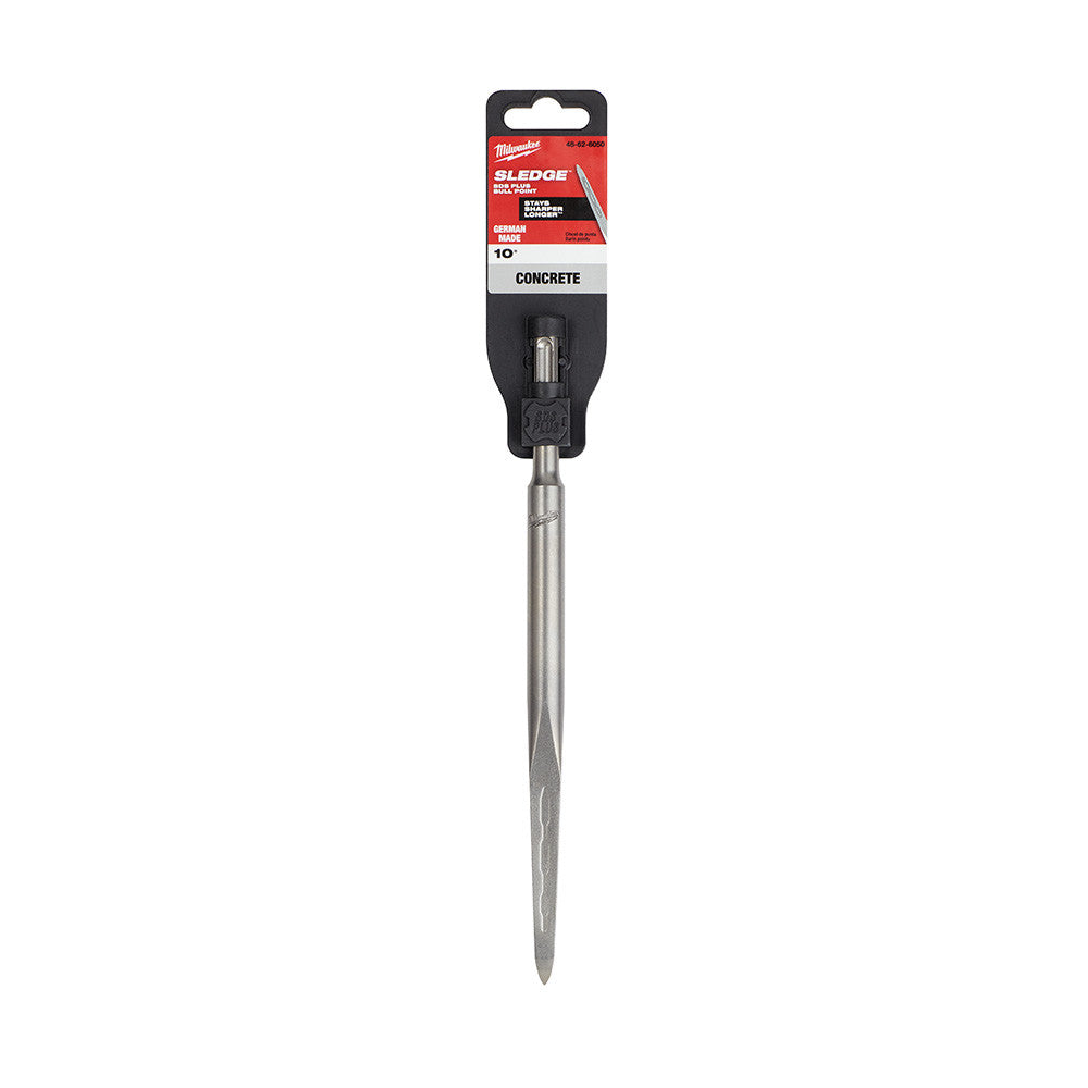 Milwaukee 48-62-6050 10 inch SDS PLUS SLEDGE Bull Point Chisel
