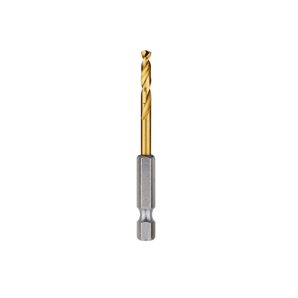 Milwaukee 48-89-4607 SHOCKWAVE 5/32 inch Titanium Drill Bit with RED HELIX