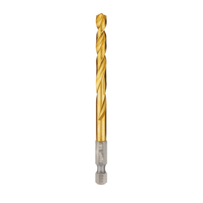 Milwaukee 48-89-4613 SHOCKWAVE 1/4 Inch Titanium Drill Bit with RED HELIX