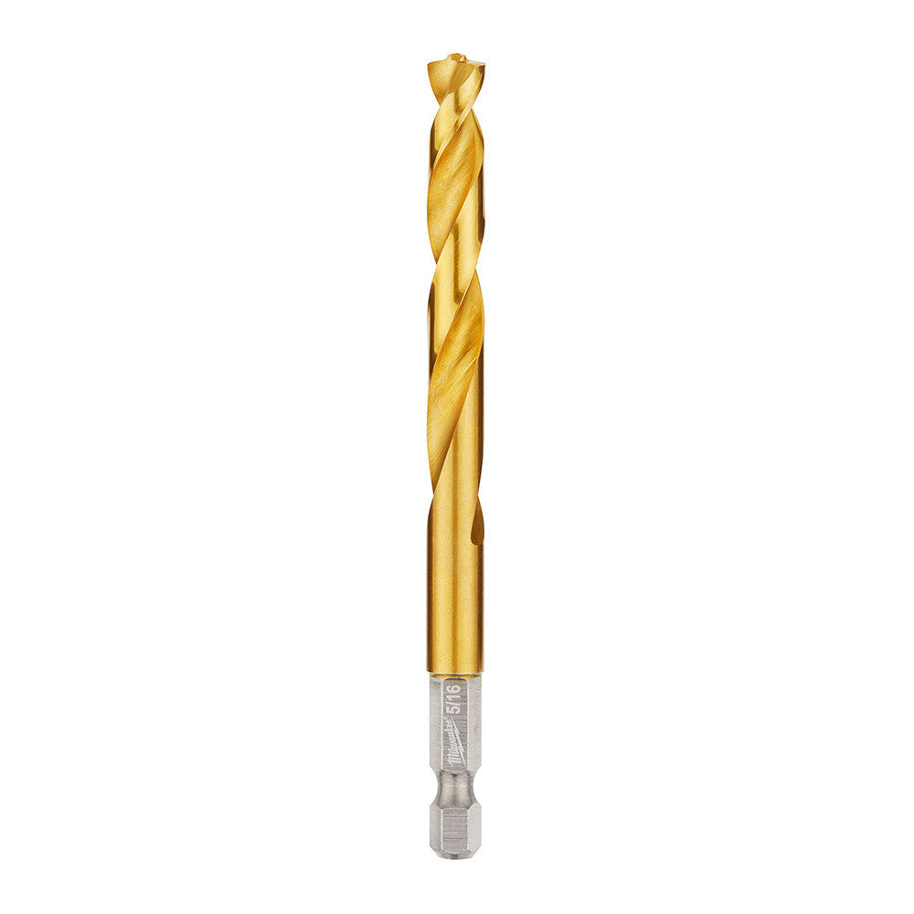 Milwaukee 48-89-4617 SHOCKWAVE 5/16 Inch Titanium Drill Bit with RED HELIX