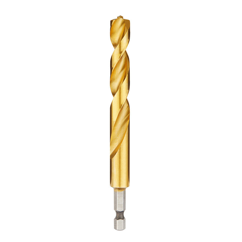 Milwaukee 48-89-4627 SHOCKWAVE 15/32 Inch Titanium Drill Bits with RED HELIX
