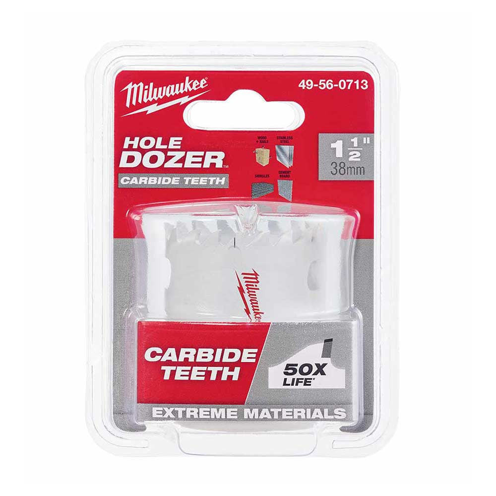 Milwaukee 49-56-0713 HOLE DOZER 1-1/2 inch Hole Saw with Carbide Teeth