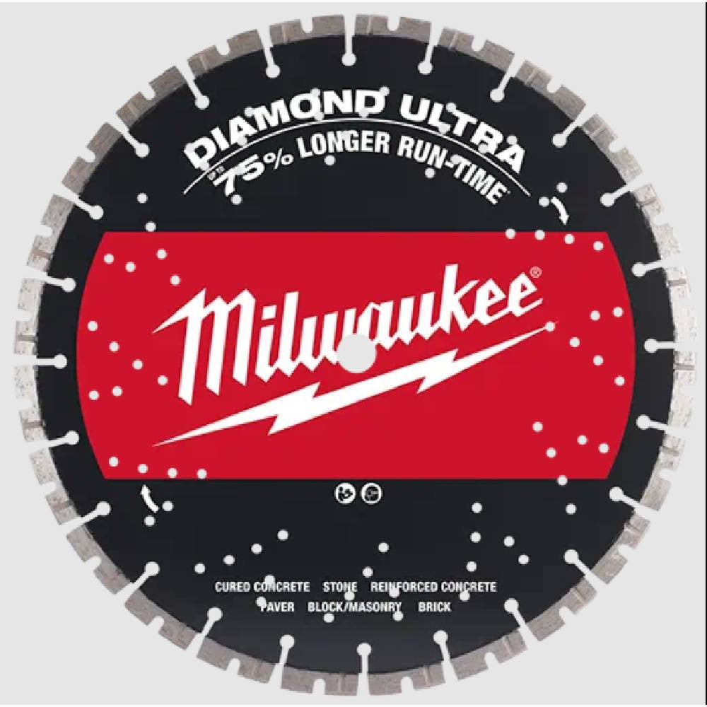 Milwaukee 49-93-7540 14 inch Diamond Ultra Segmented Blade