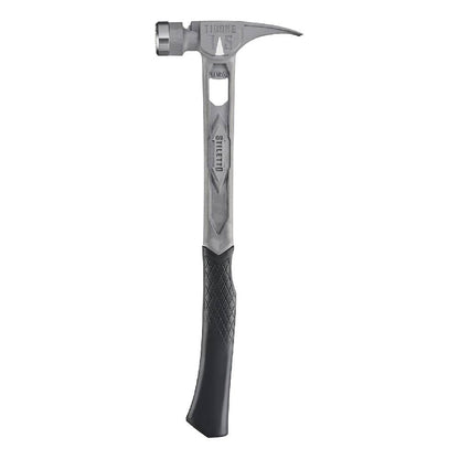 Stiletto STTIB15MC 15oz Titanium Milled Face Framing Hammer with Curved Handle