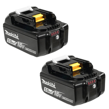 Makita BL1850B 18V LXT 5Ah Lithium-Ion Batteries - 2pk