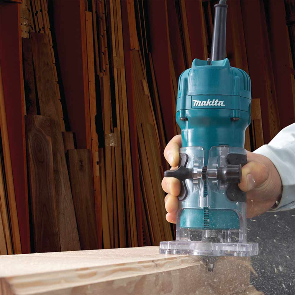 Makita 3709X 1/4 Inch Laminate Trimmer Kit