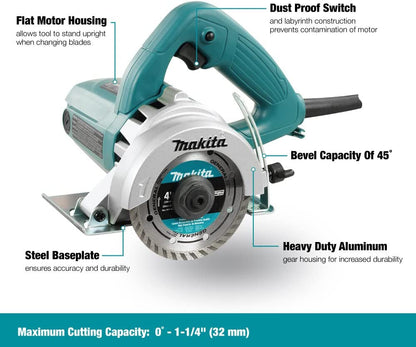 Makita 4100NH3ZX 4-3/8 inch Masonry Saw