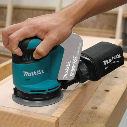 Makita DBO180Z Cordless 5 inch Random Orbit Sander (Tool Only)