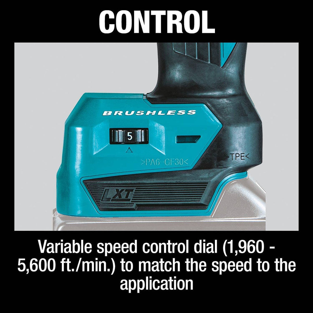 Makita DBS180Z 18V 3/8 inch x 21 inch Cordless Brushless Belt Sander  (Tool Only)