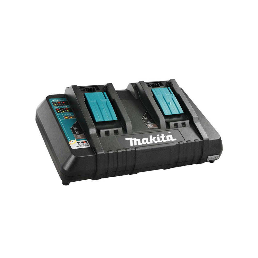 Makita DC18RD 18V Li-Ion Dual-Port Rapid Charger