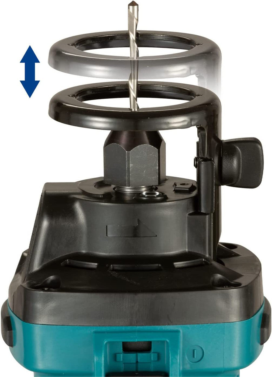 Makita DCO181Z 18V Drywall Cut-Out Tool cutting drywall (battery sold separately)