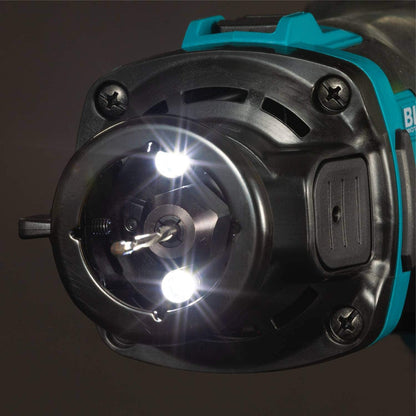 Makita DCO181Z 18V Drywall Cut-Out Tool cutting drywall (battery sold separately)