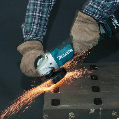 Makita DGA455Z 18V LXT Cordless 4-1/2 inch Paddle-Switch Angle Grinder with Brushless Motor (Tool Only)