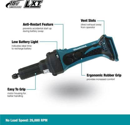 Makita DGD800Z 18V LXT Cordless Die Grinder (Tool Only)