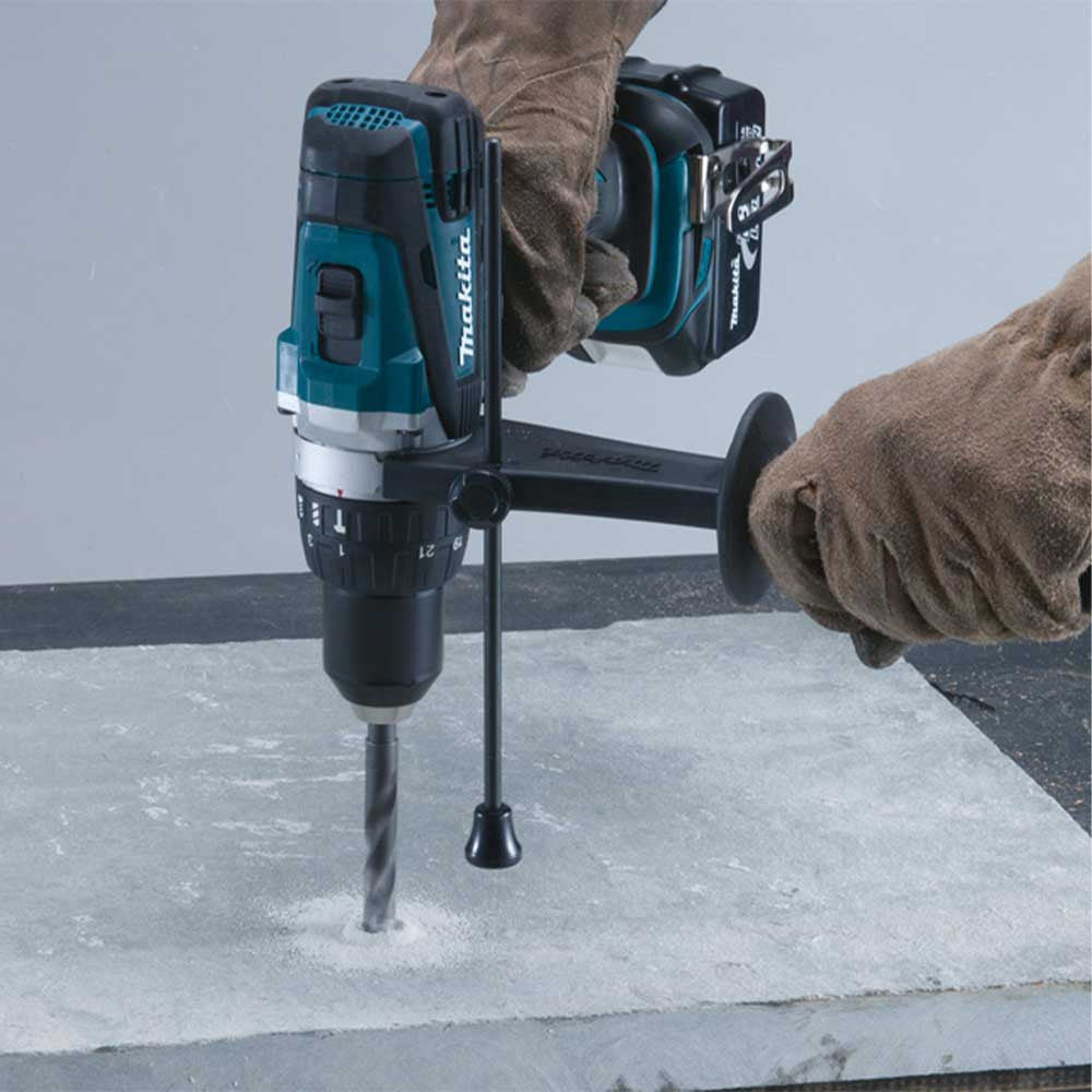Makita DHP458Z 18V LXT Cordless 1/2 inch Hammer Drill / Driver drilling