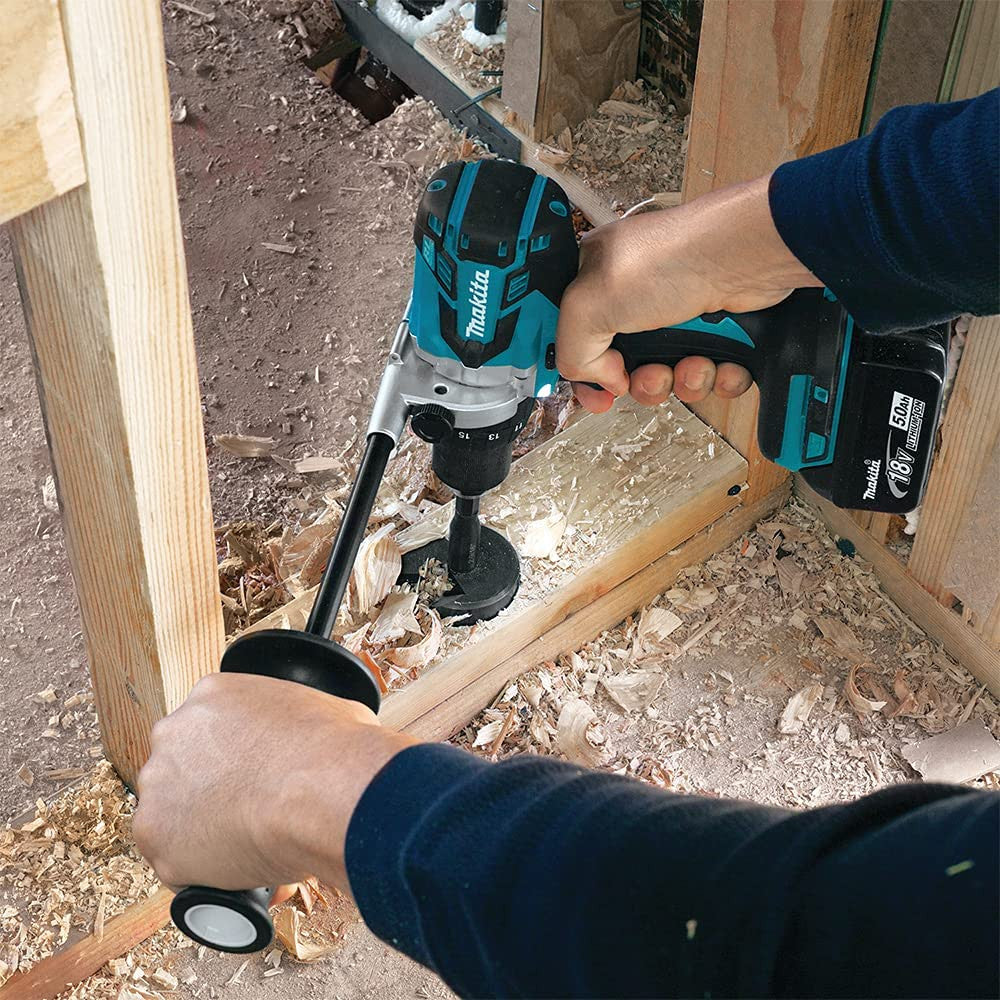 Makita DHP486Z 18V LXT Brushless 1/2 inch Hammer Drill/Driver drilling (battery sold separately)
