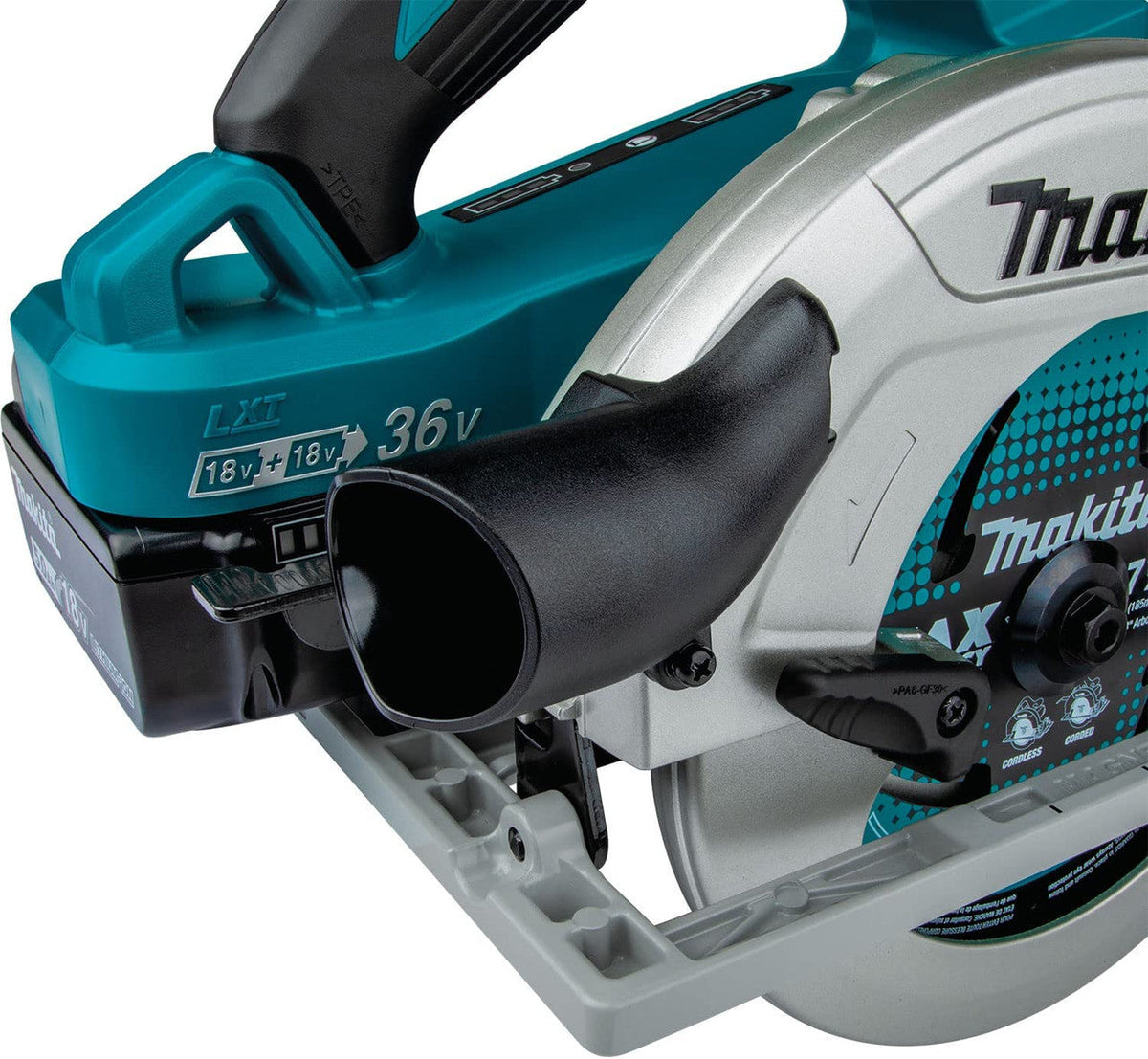Makita DHS780Z 36V (18Vx2) LXT 7-1/4 inch Cordless Circular Saw with Brushless Motor (Tool Only)