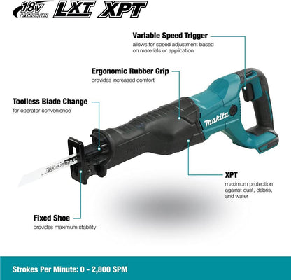 Makita DJR186Z 18V LXT Cordless Reciprocating Saw (Tool Only)
