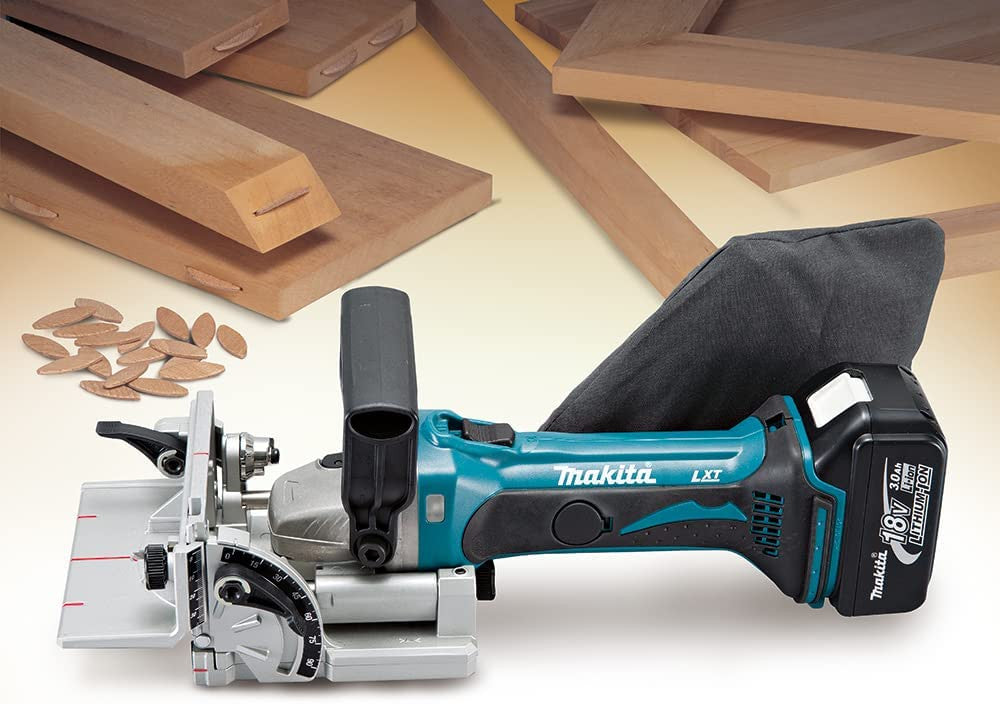 Makita DPJ180Z 18V LXT Plate (Biscuit) Joiner (Tool Only - Battery Not Included)