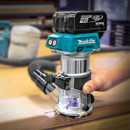Makita DRT50ZX4 18V LXT Cordless Brushless Compact Router (Tool Only)