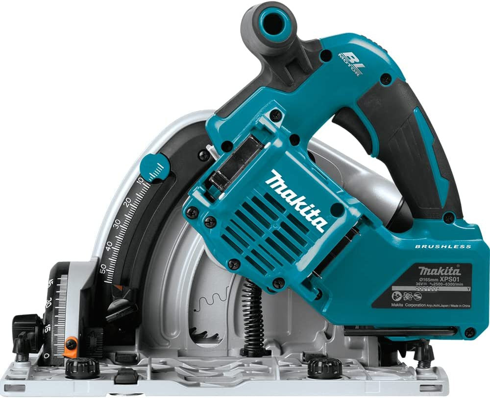Makita DSP600ZJ 36V (18Vx2) LXT Cordless 6-1/2 inch Plunge Cut Circular Saw with Brushless Motor (Tool Only)
