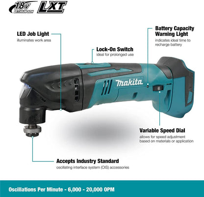 Makita DTM50Z 18V LXT Cordless Oscillating Multi-Tool (Tool Only)
