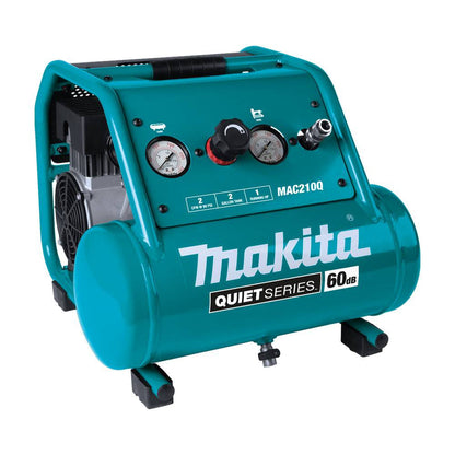 Makita MAC210Q 7 Amp 1 HP 2 Gallon Quiet Air Compressor